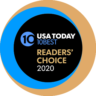 USA Today 10 Best - Readers' choice 2020 award